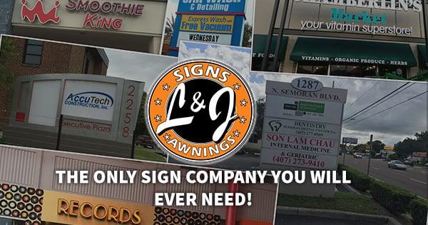 LNJ Signs & Awnings, the only sign company you will ever need!