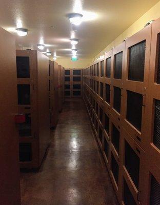 GoldKey Cellars - underground, climate-controlled wine storage lockers.