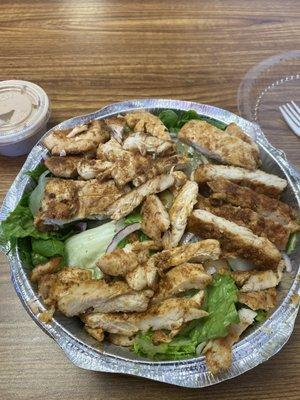 Grilled chicken salad