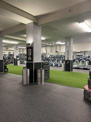 Newly Remodeled Turf and Functional Training Area