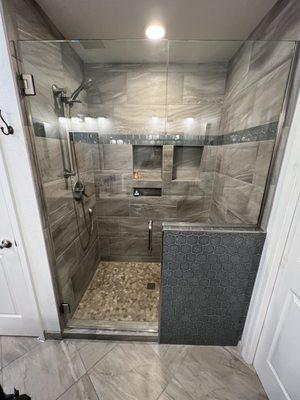 Shower Glass Install