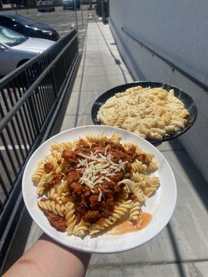 Italian Service: Bolognese and Alfredo