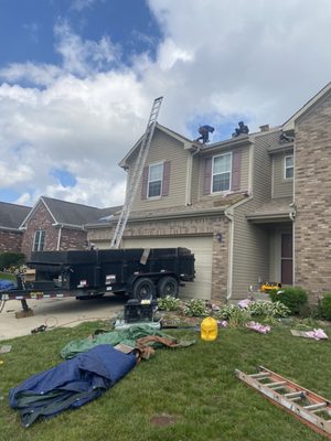 Roofing installation