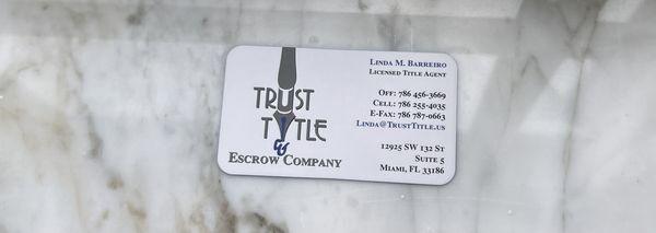 Your Trusted Title Company! :)