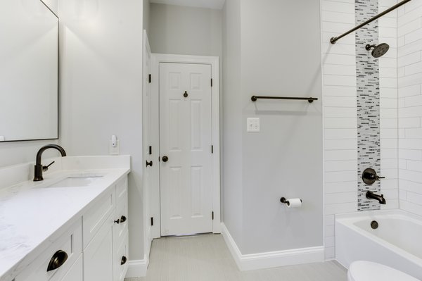 White Bathroom Remodeling