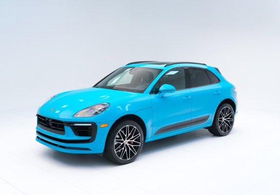 Car is 2024 Porsche Macan. Stock photo Ours looks WAY better after Forge did its magic