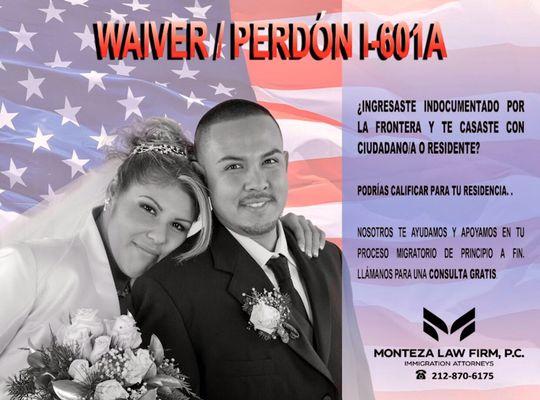 Waiver / Perdón I-601-A.