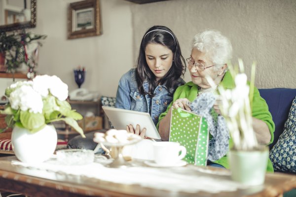 Volunteering with residents