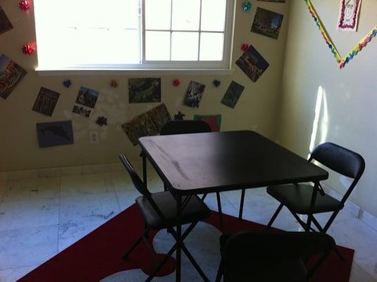 Dedicated room for Art related activities