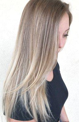 Soft balayage