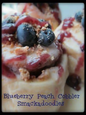 Blueberry Peach Cobbler Smackadoodle