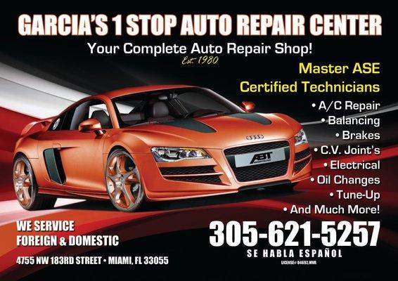 Garcias 1 Stop Auto Center