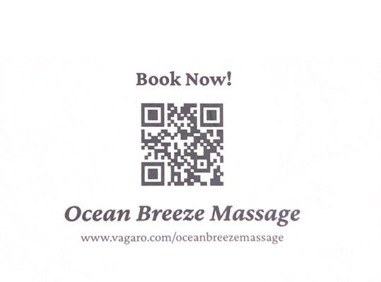 Online Booking Web address and QR Code