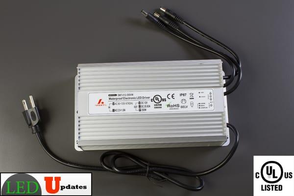 UL Listed 12v 250w power supply