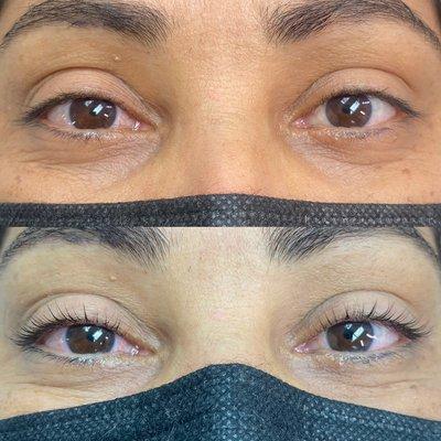 Lash lift by Samantha