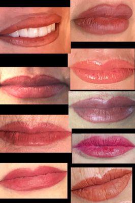 Many lips  color and shape... Lana Davis-Dusek