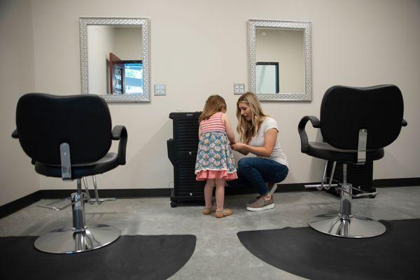 Blake's Barber - used to help children with autism gain the skills and behaviors necessary to go to the salon/barber.