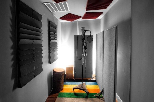 Vocal booth A.