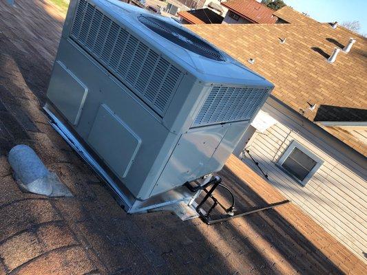 New 2 Ton Trane Package unit