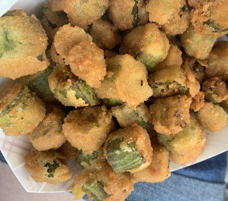 Breaded Okra