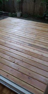 Little 12x15 deck we did