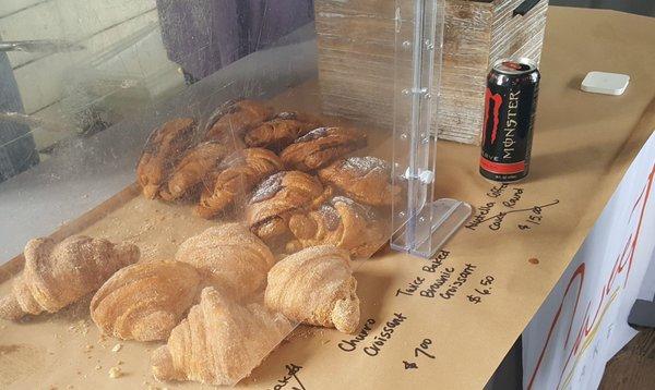 Sweet! Bakery table, few pastries left (6/5/22)