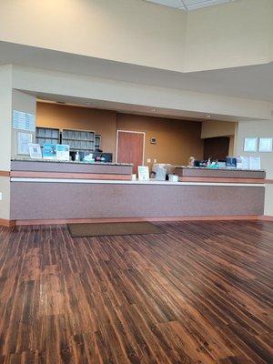 Front desk