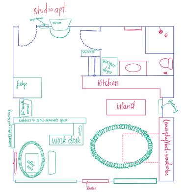 schematic diagram (does not include in-house detailing)