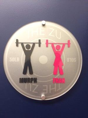 CrossFit Azusa bathroom sign!