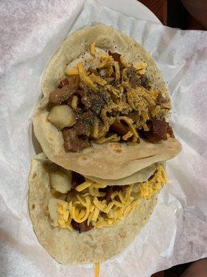 Breakfast tacos