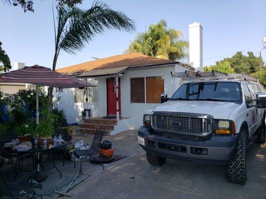 Roof removal