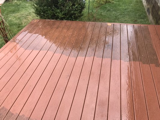 Power washing for all decks!