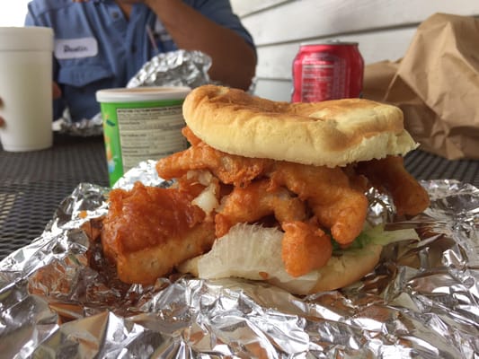 The fish sandwich on Friday is one of the better things on the menu.