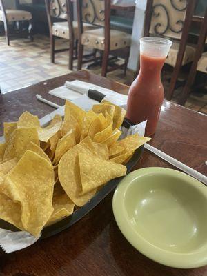 Chips and salsa