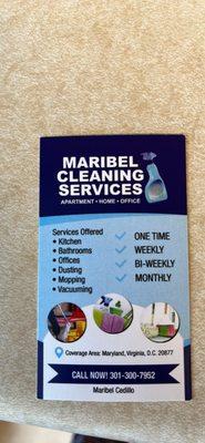 Maribel Cleaning Services