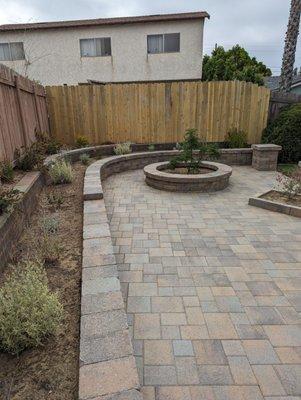 They filled our flower bed with good soil and planted native plants as requested