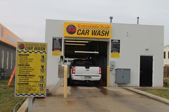 We just got a new car wash in December 2012!