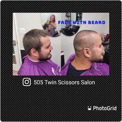 Fade with Beard cleanup