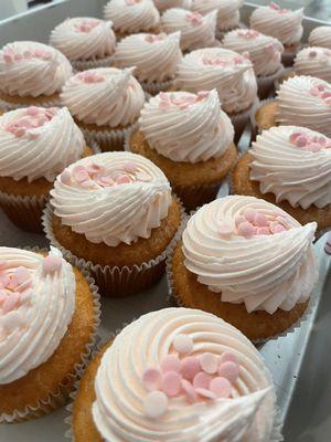 Pink Champagne Cupcake