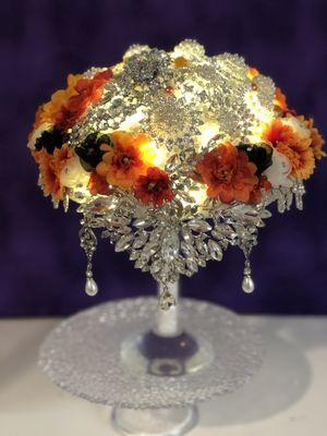 Jewelry wedding bouquet