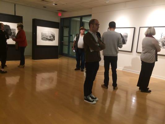 Opening night for Kara Walker's prints