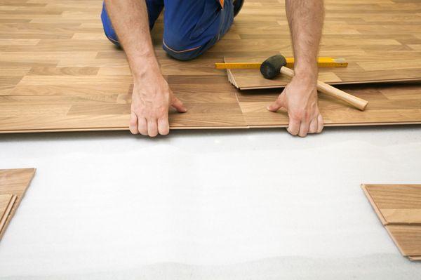 Laying Laminate flooring