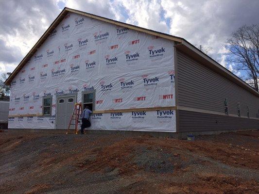 Room and Siding almost done