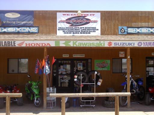 Motoland Store at 14596 W. Jimmie Kerr Blvd. Casa Grande, AZ 85122.