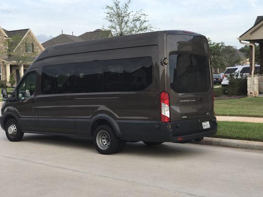 Ford Transit wagon HD van with wifi ,TV and DVD