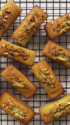 Pistachio Financiers