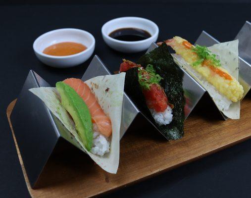 Sushi Taco Trio