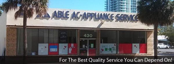 Air Conditioning & Appliance Sales, Repair & Maintenance.