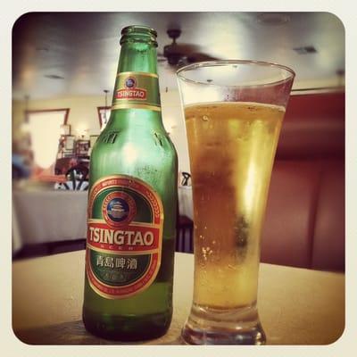 Tsingtao beer.