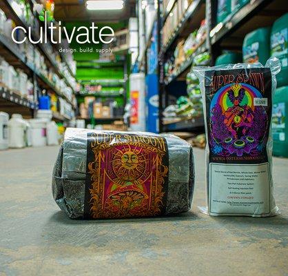 Cultivate is the EXCLUSIVE distributor of Monster Mushroom Company, so you can grow mushrooms at home in Denver.